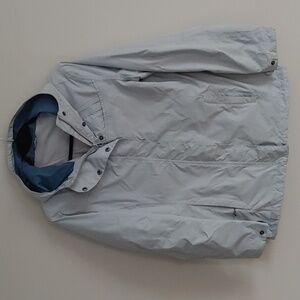 Wind River Grey Waterproof Rain Jacket M